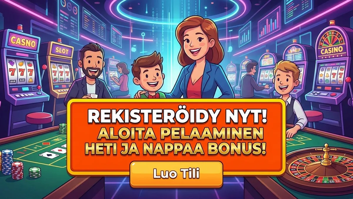 Rekisteröidy bonuksella